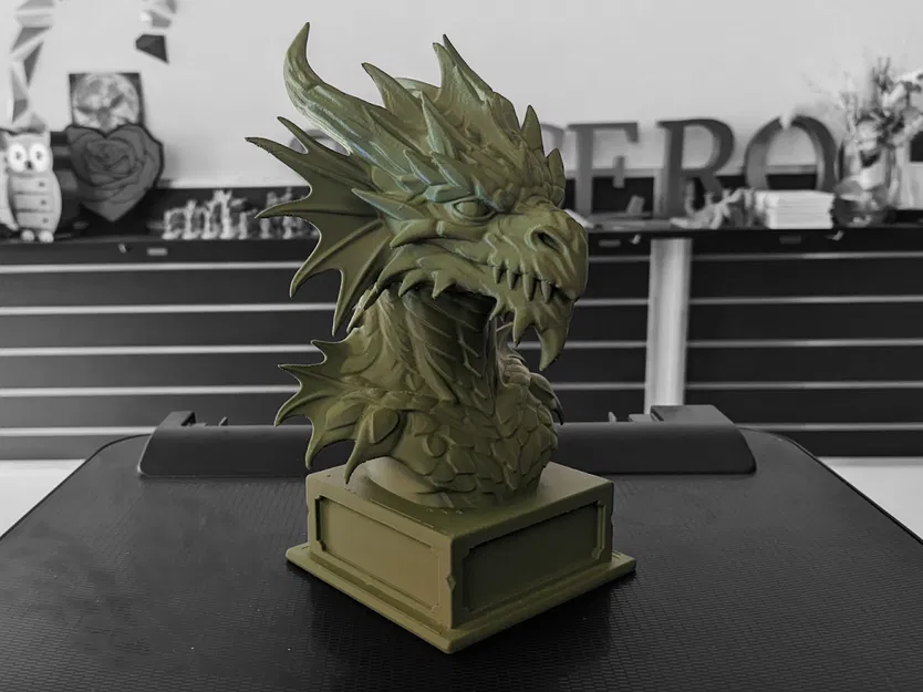 Tượng Rồng Độc (Poison Dragon Bust) - Image 3