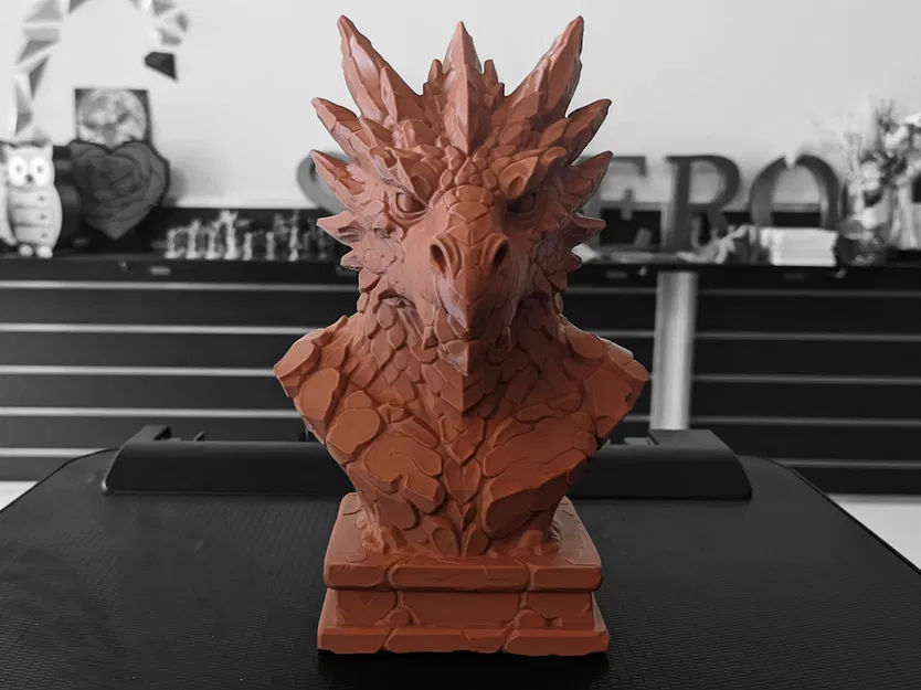 Tượng Đầu Rồng Đá - Image 2