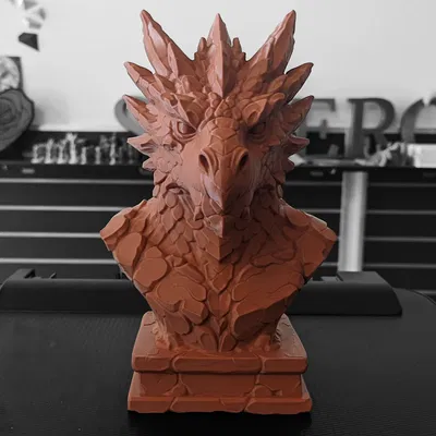 Tượng Đầu Rồng Đá