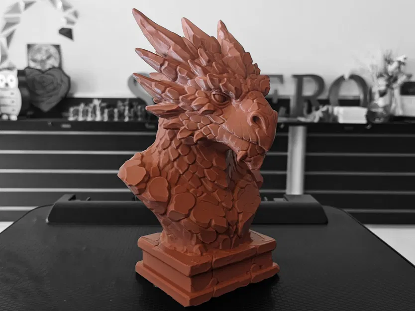 Tượng Đầu Rồng Đá - Image 3