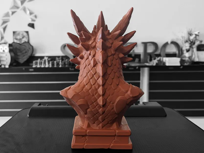 Tượng Đầu Rồng Đá - Image 4