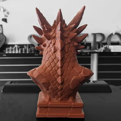 Tượng Đầu Rồng Đá