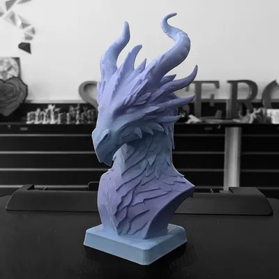 Tượng Rồng Vũ Trụ - Cosmic Dragon Bust