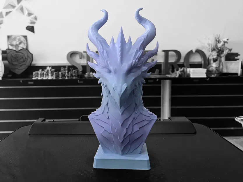 Tượng Rồng Vũ Trụ - Cosmic Dragon Bust - Image 2