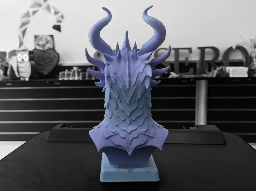 Tượng Rồng Vũ Trụ - Cosmic Dragon Bust - Image 4