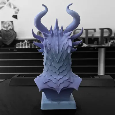 Tượng Rồng Vũ Trụ - Cosmic Dragon Bust