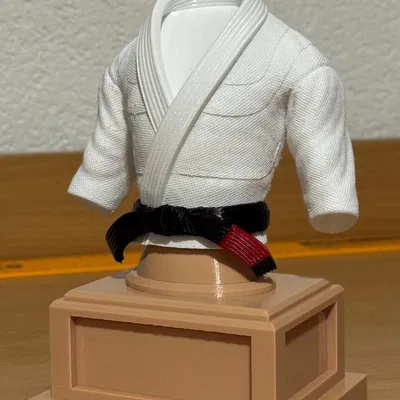 Cúp Gi Jiu Jitsu | Mô Hình Kimono BJJ Có Thắt Lưng