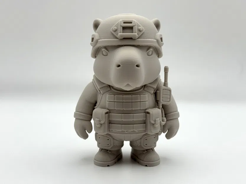 Capybara Quân Đội – Đáng Yêu Chiến Thuật - Image 1