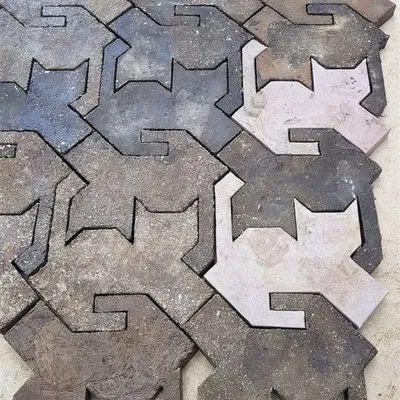 Khuôn Lát Gạch Hình Mèo (Cỡ Lớn 14.5 x 12)