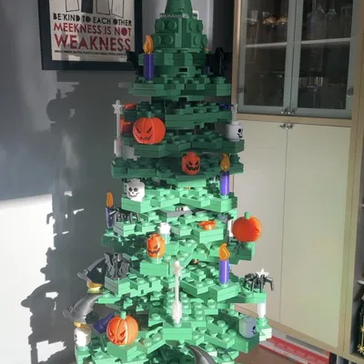 Đồ Trang Trí Halloween Cỡ Đại Phong Cách Lego*