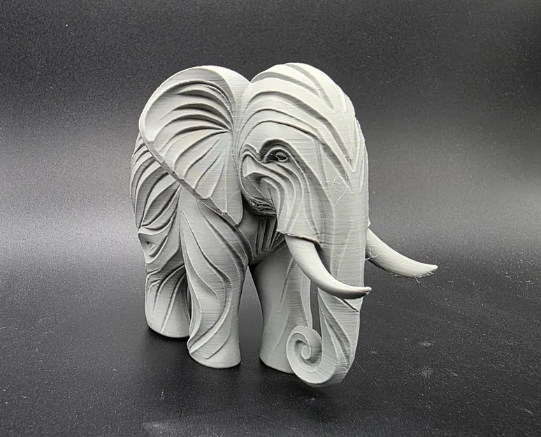 Voi Chạm Khắc Gỗ - Image 7