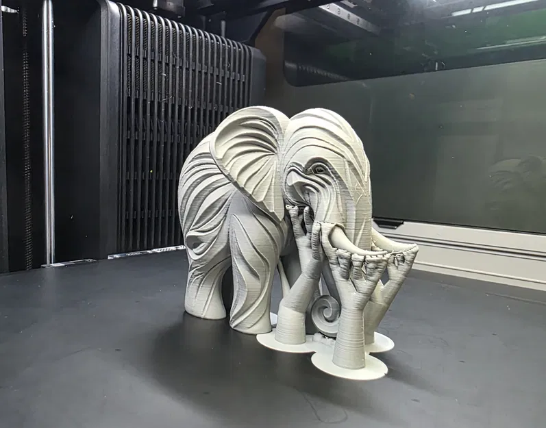 Voi Chạm Khắc Gỗ - Image 8