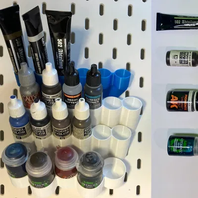 Giá đỡ chai sơn Skadis