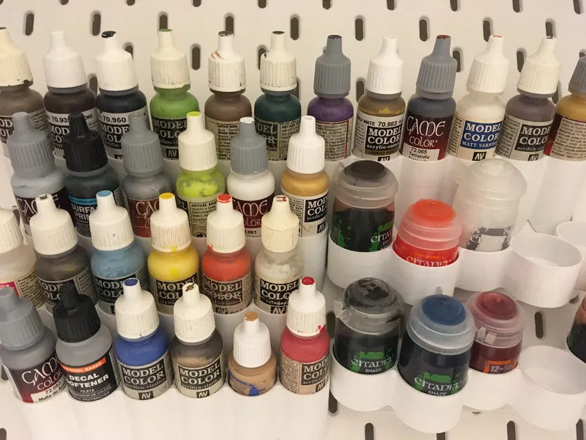 Giá đỡ chai sơn Skadis - Image 2