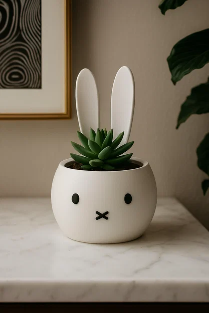 Chậu Cây Phong Cách Miffy Dễ Thương - Image 1