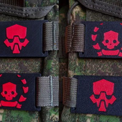 Móc khóa MOLLE Helldivers Truth Enforcers cho máy AMS/Không AMS