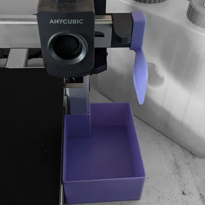 Chắn Rác & Thùng Hứng Filament Cho Anycubic Kobra 3 Max