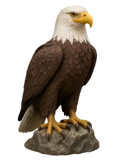 Tượng Đại Bàng Đầu Trắng - Image 1