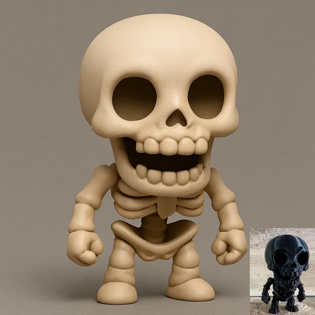 Mô hình Chibi Skeleton - Image 1