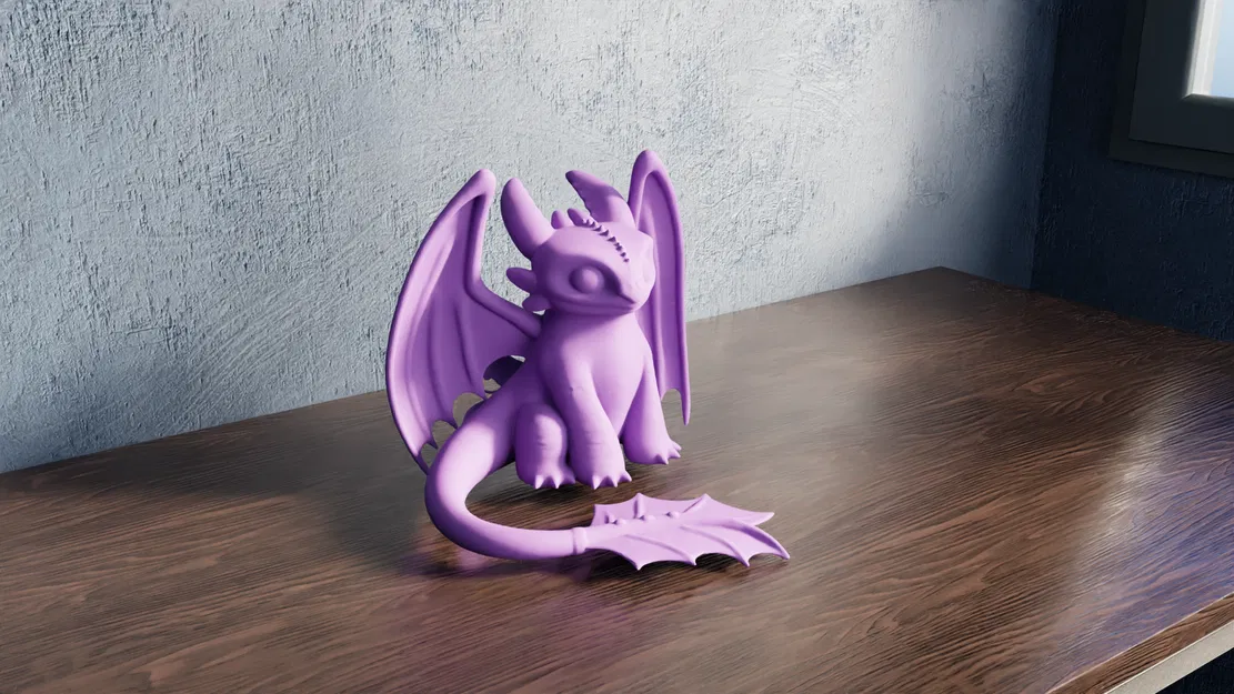 Toothless – Night Fury - Image 1