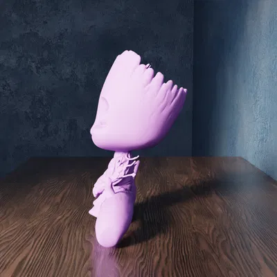 Groot trên Cành Cây – Người Khổng Lồ Hiền Lành