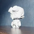 Chibi Hellboy – Mini Demon Hero (Bản In 3D STL) - Thumbnail 5
