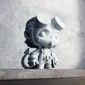 Chibi Hellboy – Mini Demon Hero (Bản In 3D STL) - Thumbnail 6