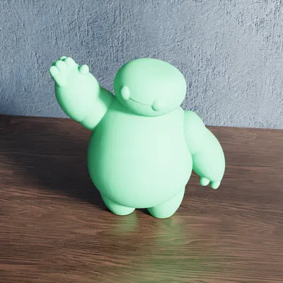 Chibi Baymax – Mini Friendly Bot