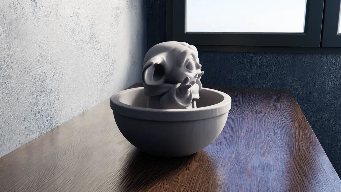 Mô Hình Chibi Baby Yoda - Image 7