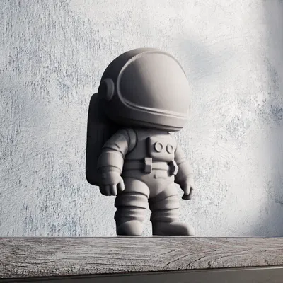 Phi Hành Gia Chibi – Nhà Thám Hiểm Vũ Trụ Cách Điệu Đứng