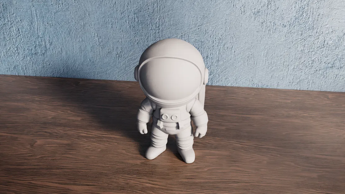 Phi Hành Gia Chibi – Nhà Thám Hiểm Vũ Trụ Cách Điệu Đứng - Image 3