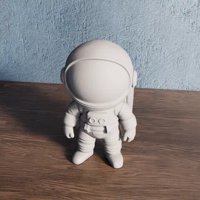 Phi Hành Gia Chibi – Nhà Thám Hiểm Vũ Trụ Cách Điệu Đứng