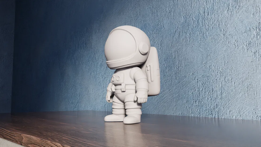 Phi Hành Gia Chibi – Nhà Thám Hiểm Vũ Trụ Cách Điệu Đứng - Image 6