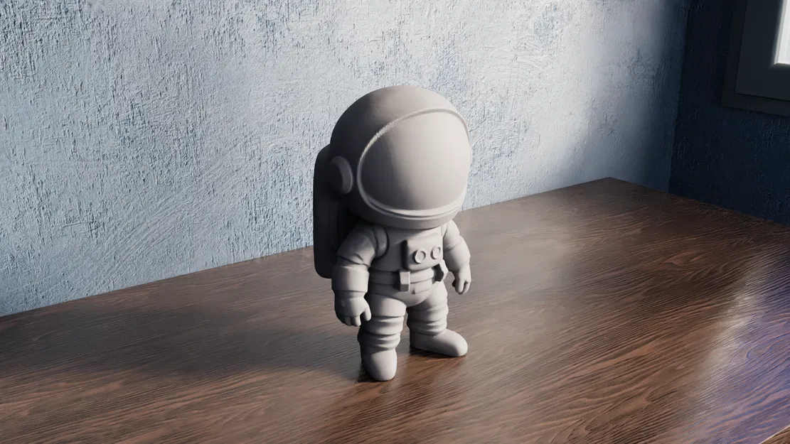 Phi Hành Gia Chibi – Nhà Thám Hiểm Vũ Trụ Cách Điệu Đứng - Image 7