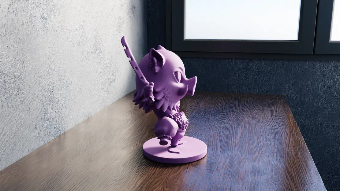 Chibi Inosuke – Chiến Binh Quỷ Phong Cách - Image 2