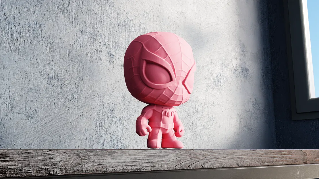 Spiderman Chibi – Người Hùng Marvel Phong Cách - Image 3