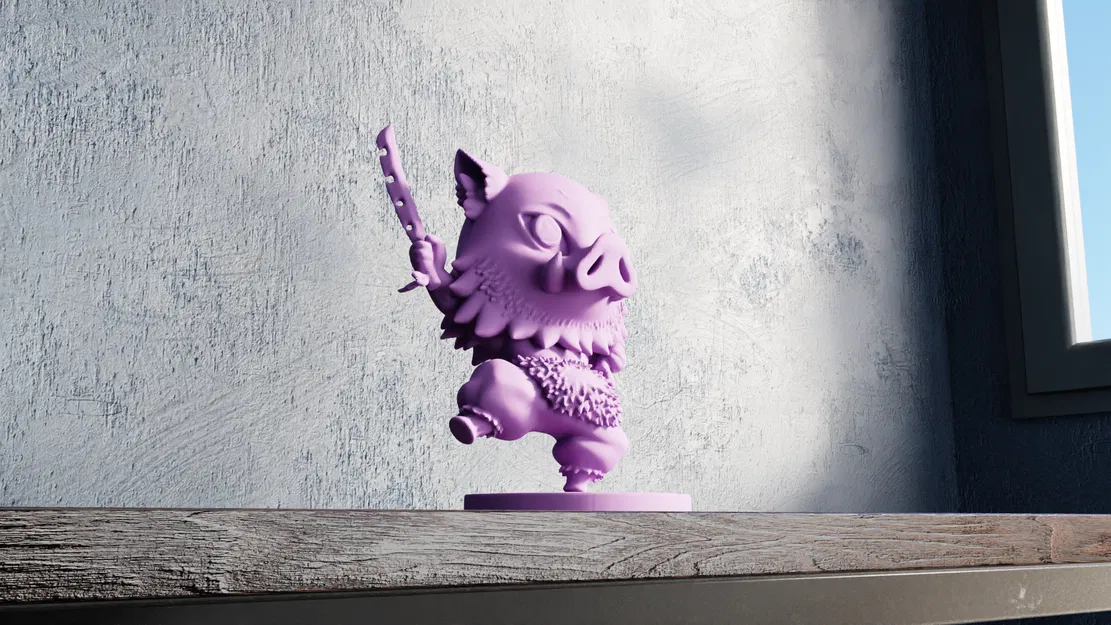 Chibi Inosuke – Chiến Binh Quỷ Phong Cách - Image 3