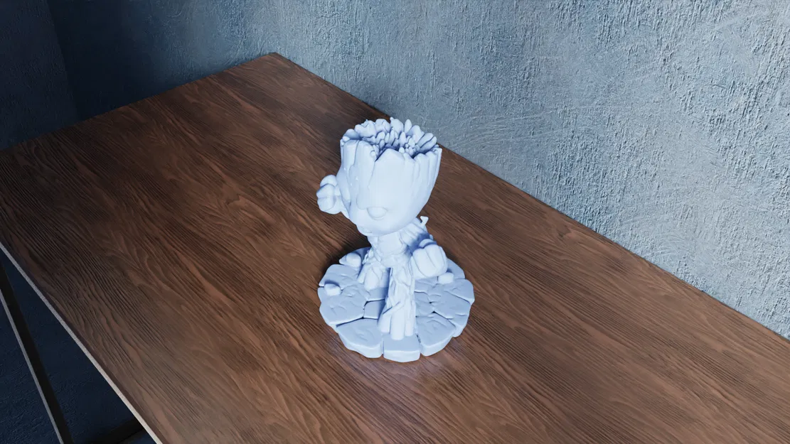 Angry Groot Chibi – Mô hình Marvel Dữ Dằn - Image 3