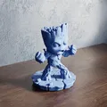 Angry Groot Chibi – Mô hình Marvel Dữ Dằn - Thumbnail 7