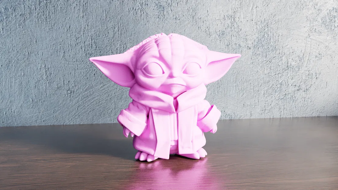 Mô Hình Chibi Yoda Dễ Thương - Image 1