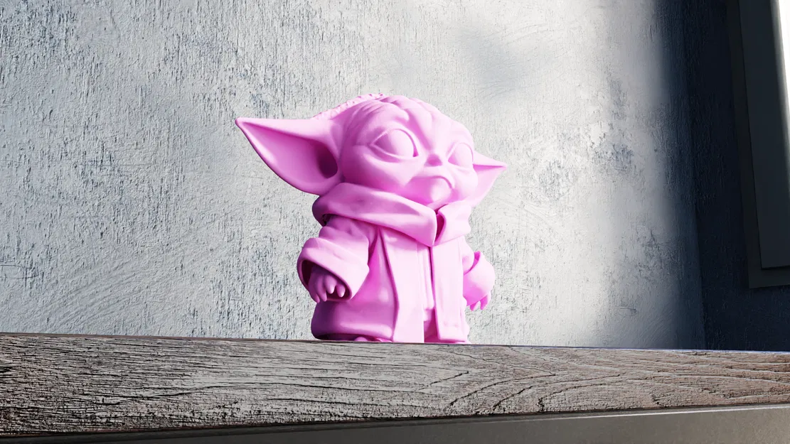 Mô Hình Chibi Yoda Dễ Thương - Image 2