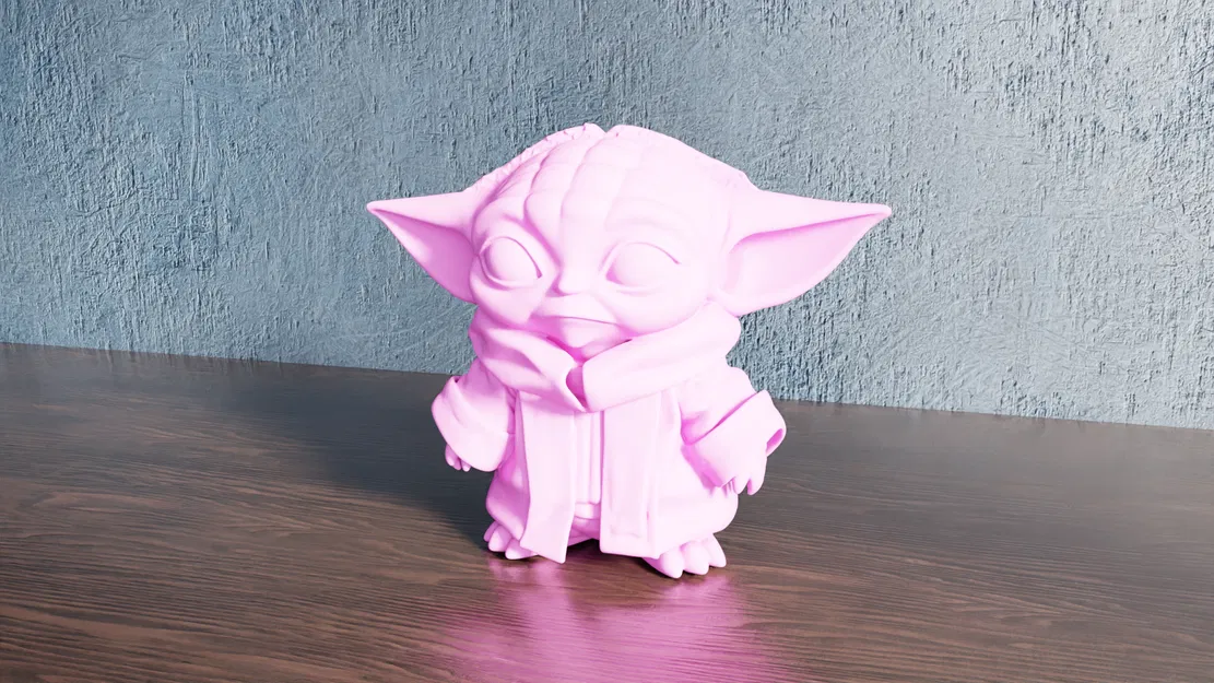 Mô Hình Chibi Yoda Dễ Thương - Image 3