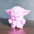 Mô Hình Chibi Yoda Dễ Thương - Thumbnail 3