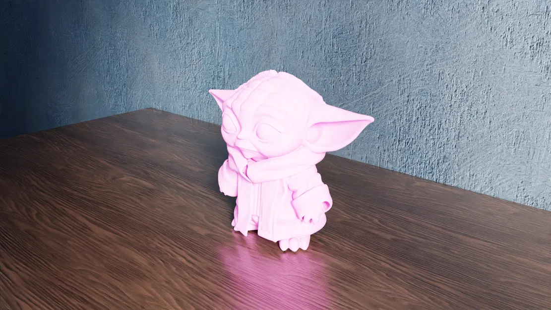 Mô Hình Chibi Yoda Dễ Thương - Image 4