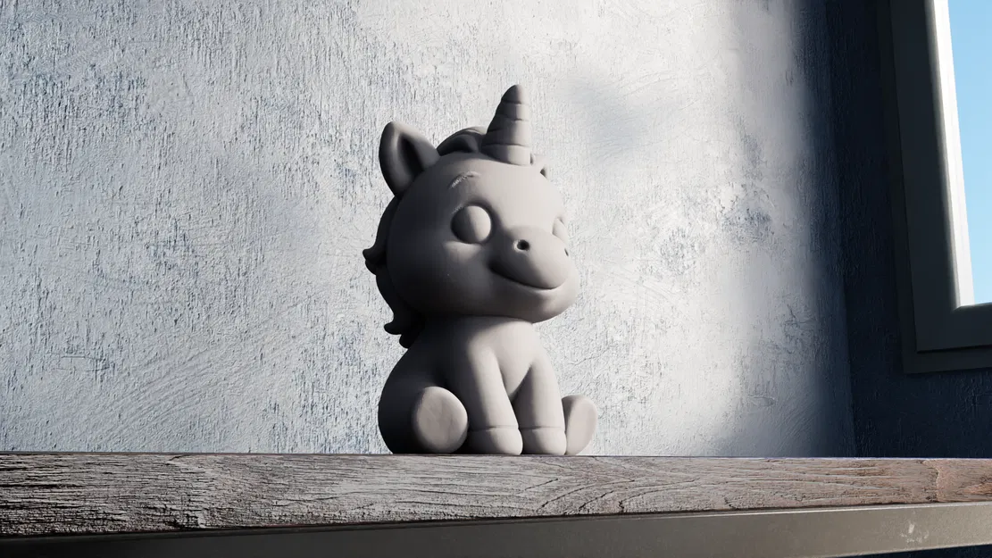 Mô hình Chibi Unicorn đáng yêu - Image 2