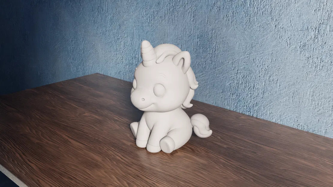 Mô hình Chibi Unicorn đáng yêu - Image 4