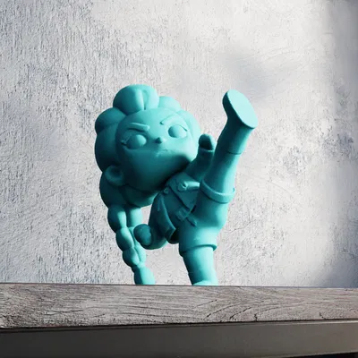 Chibi Rumi Chiến Binh Đá