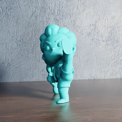 Chibi Rumi Chiến Binh Đá