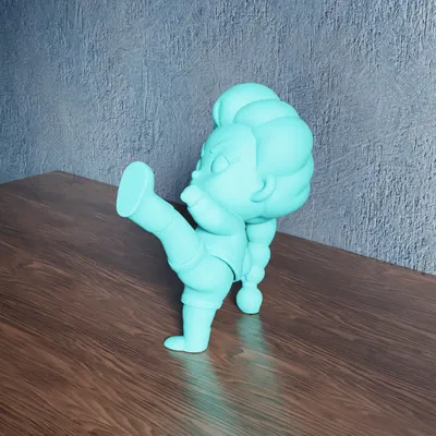 Chibi Rumi Chiến Binh Đá