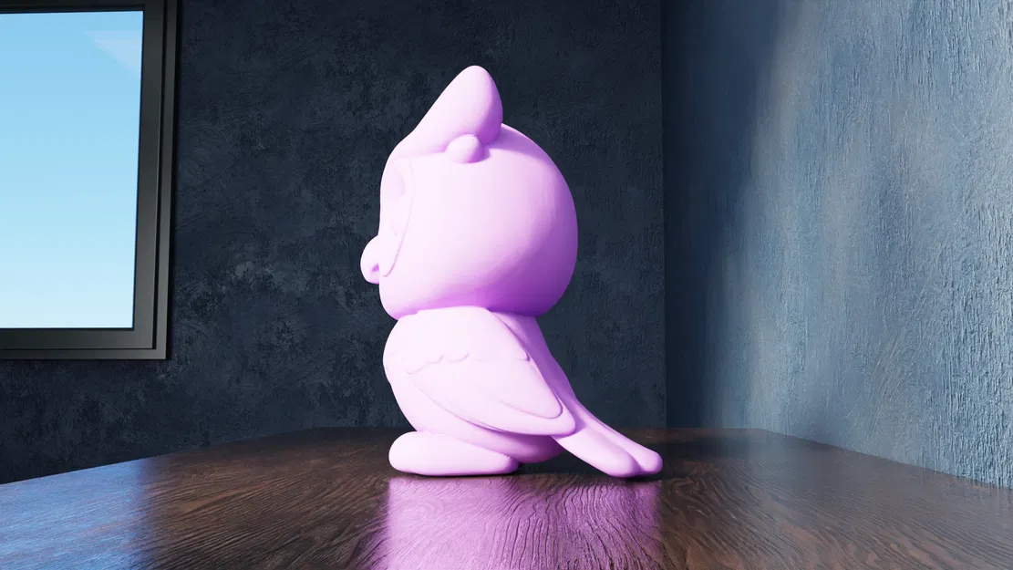 Chibi Owl - Mô hình in 3D - Image 5